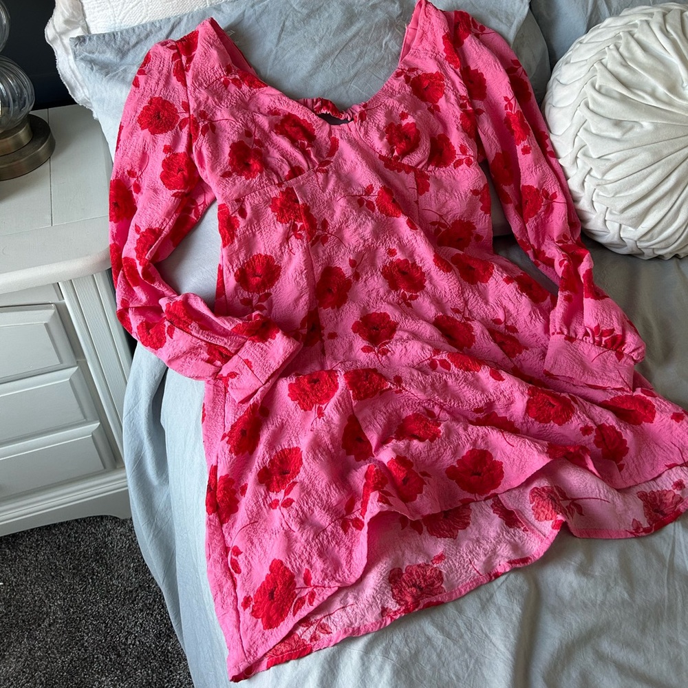 TRENDY LONG SLEEVE DRESS